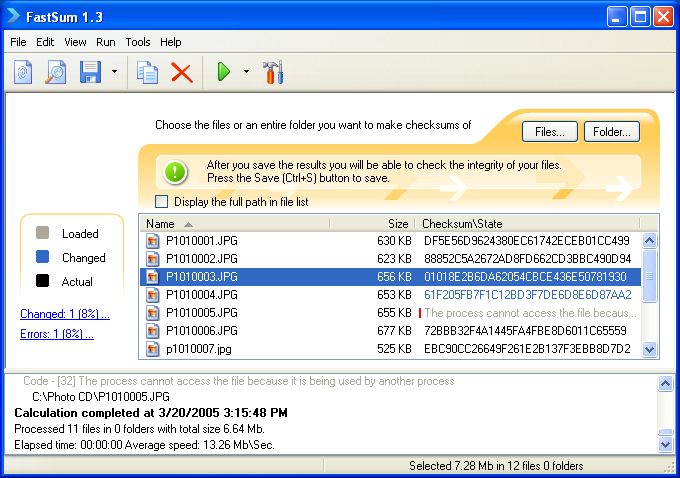 free instals EF CheckSum Manager 23.07